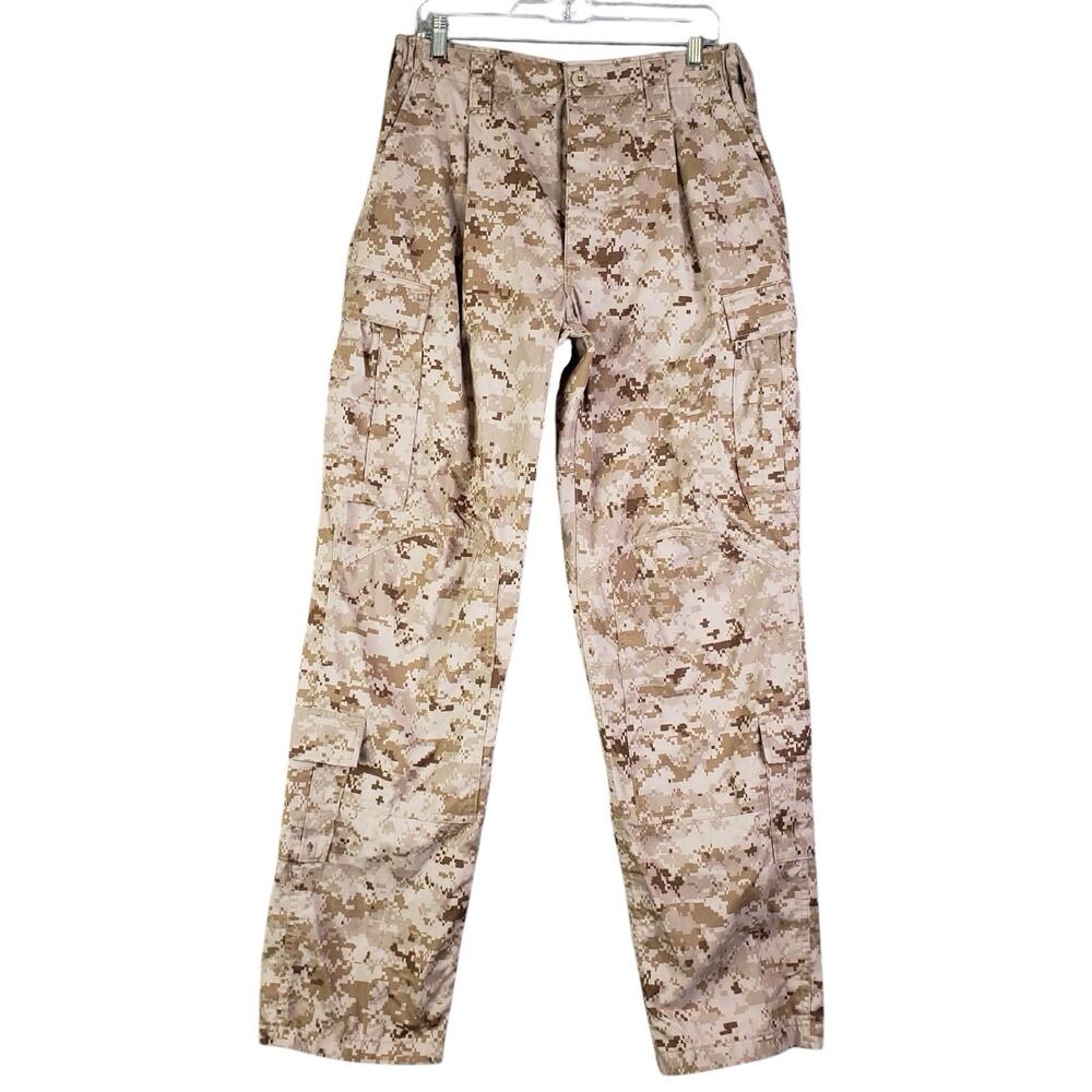 Propper Cargo Pants Mens 32X34 Beige FROG Flame Resistant Desert MARPAT Camo - Picture 2 of 9